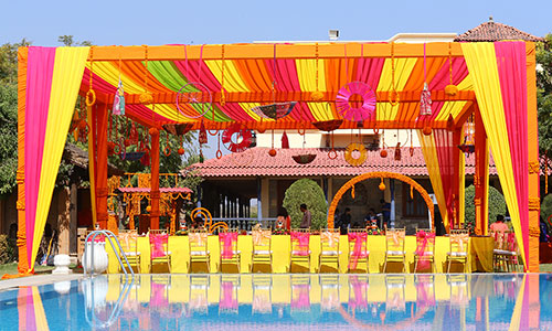 wedding decor in Udaipur