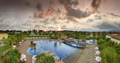 How much does a destination wedding at the Lalit Golf & Spa Resort, Goa cost?