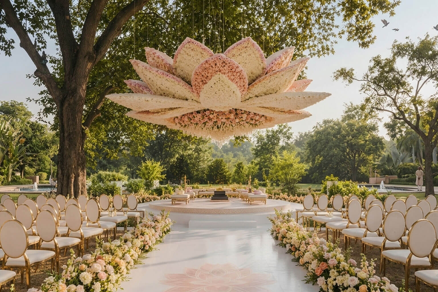 Lotus-Inspired Mandaps Lotus-Inspired Mandaps