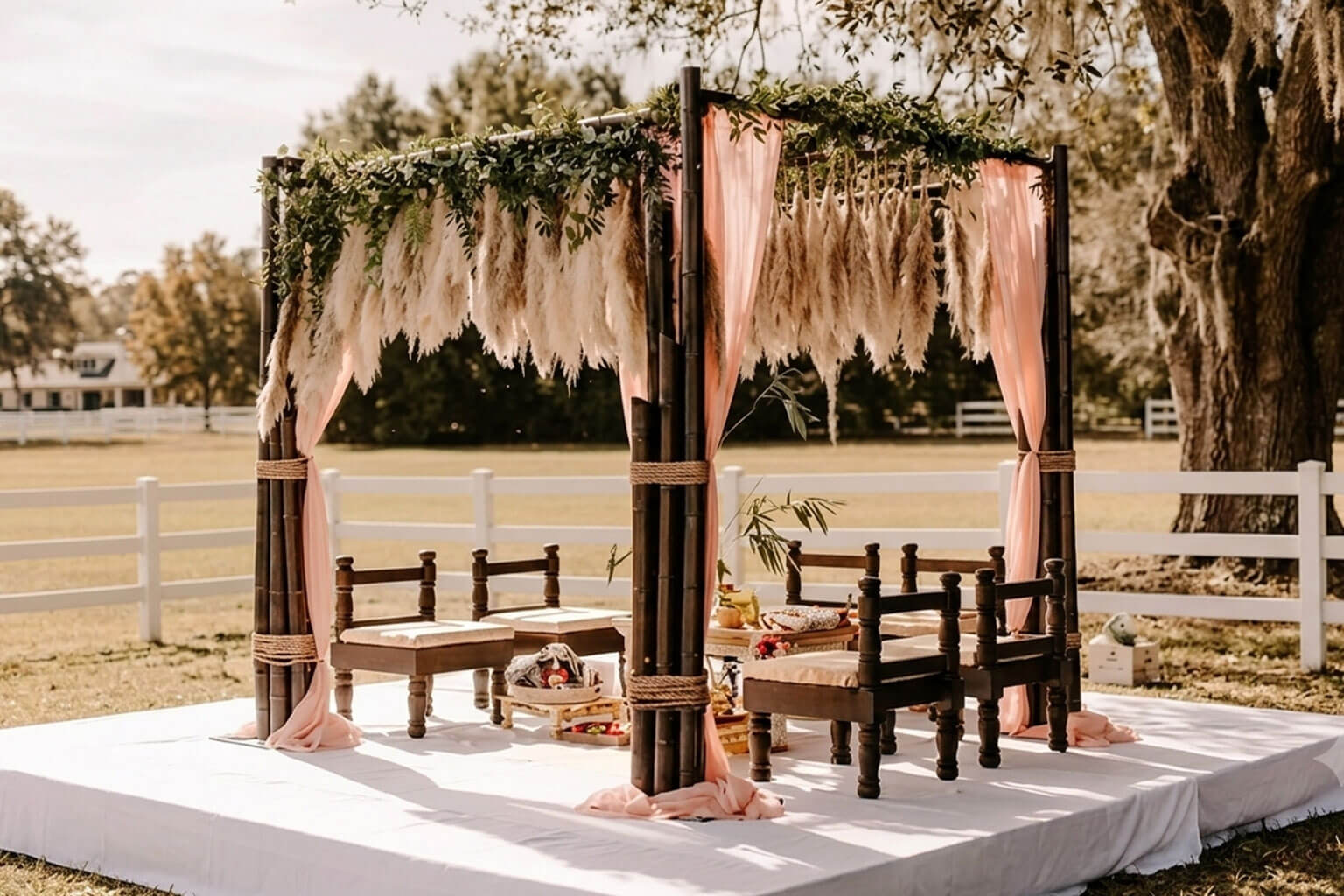 Boho Chic Mandaps Boho Chic Mandaps