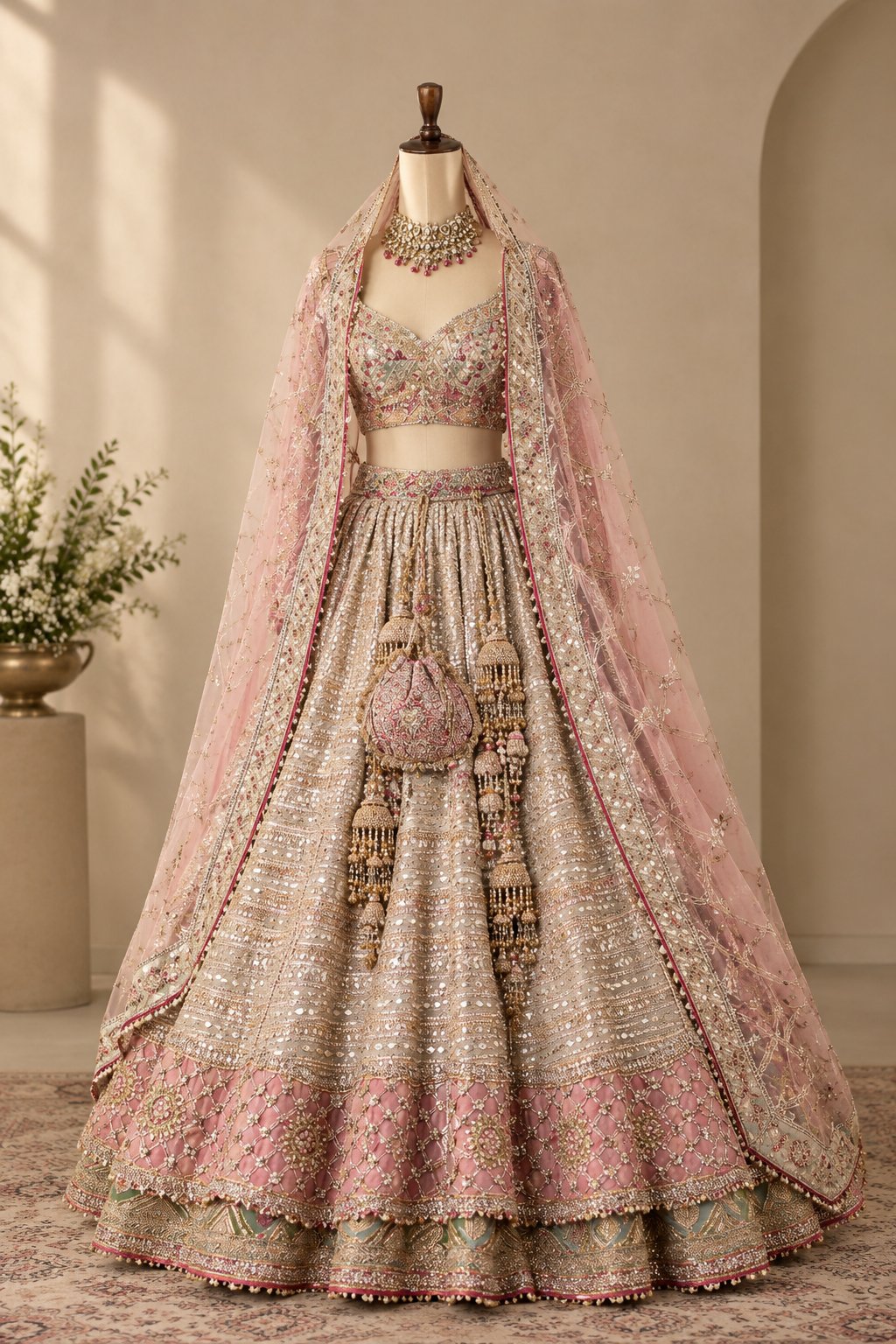 bridal lehenga packing tips