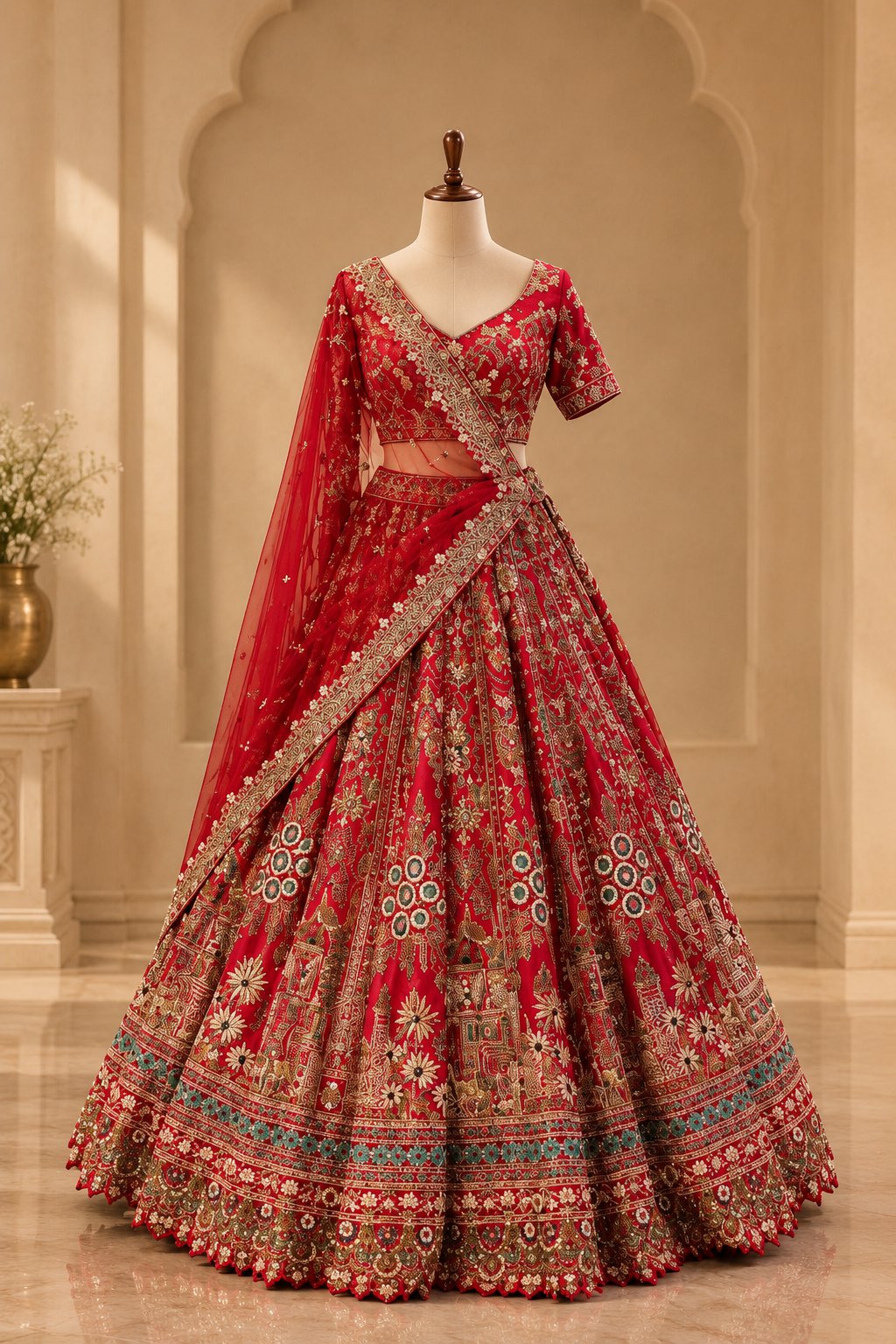 Udaipur destination wedding outfit