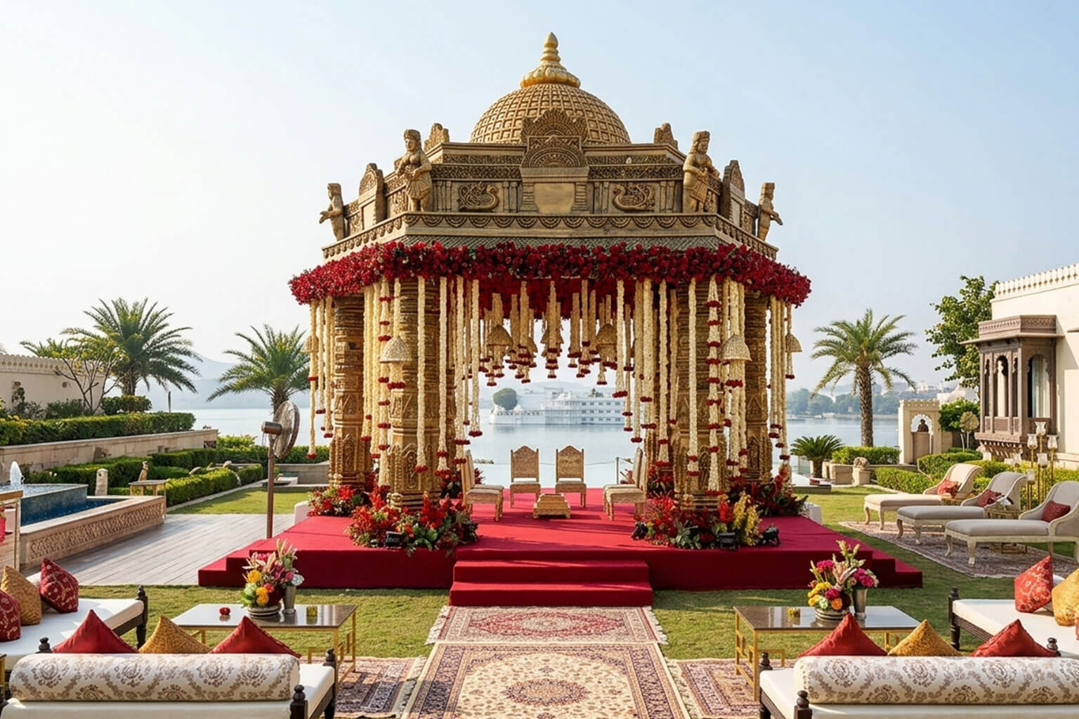 Temple-Inspired Mandaps Temple-Inspired Mandaps