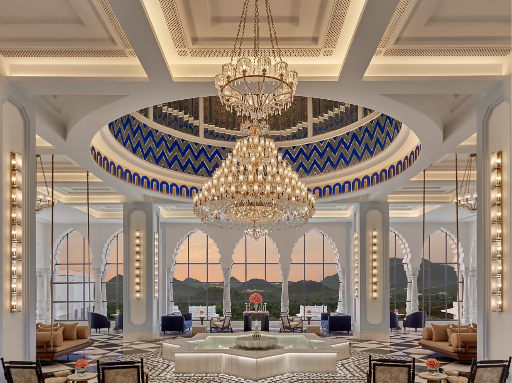 sitara restaurant Fairmont Udaipur Palace