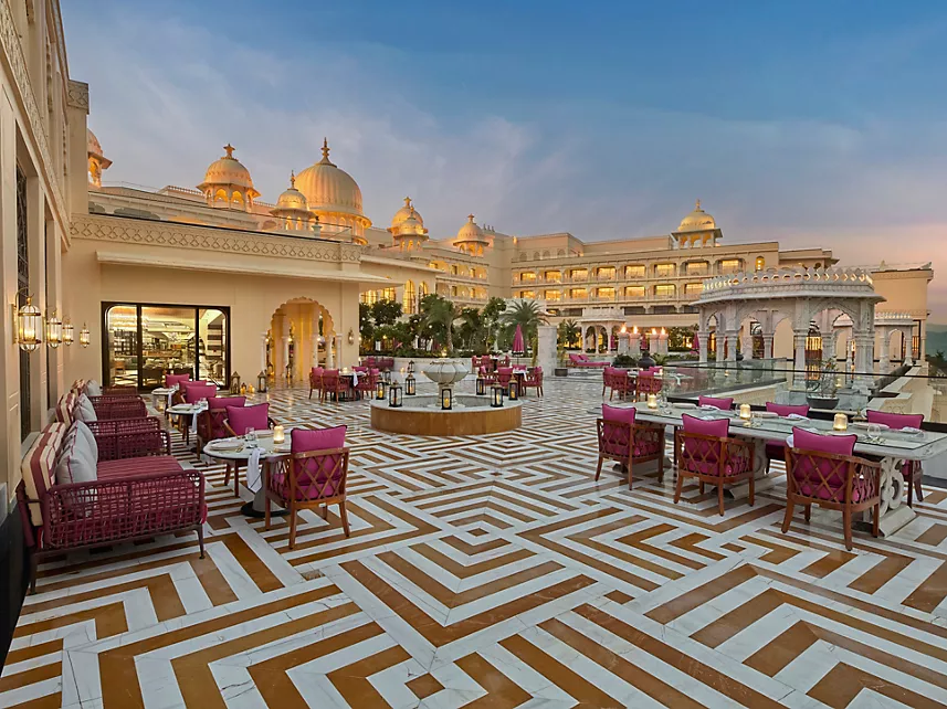 Zaikaa restaurant Fairmont Udaipur Palace