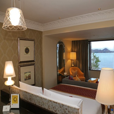 Leela Palace Grande Heritage Lake View Room