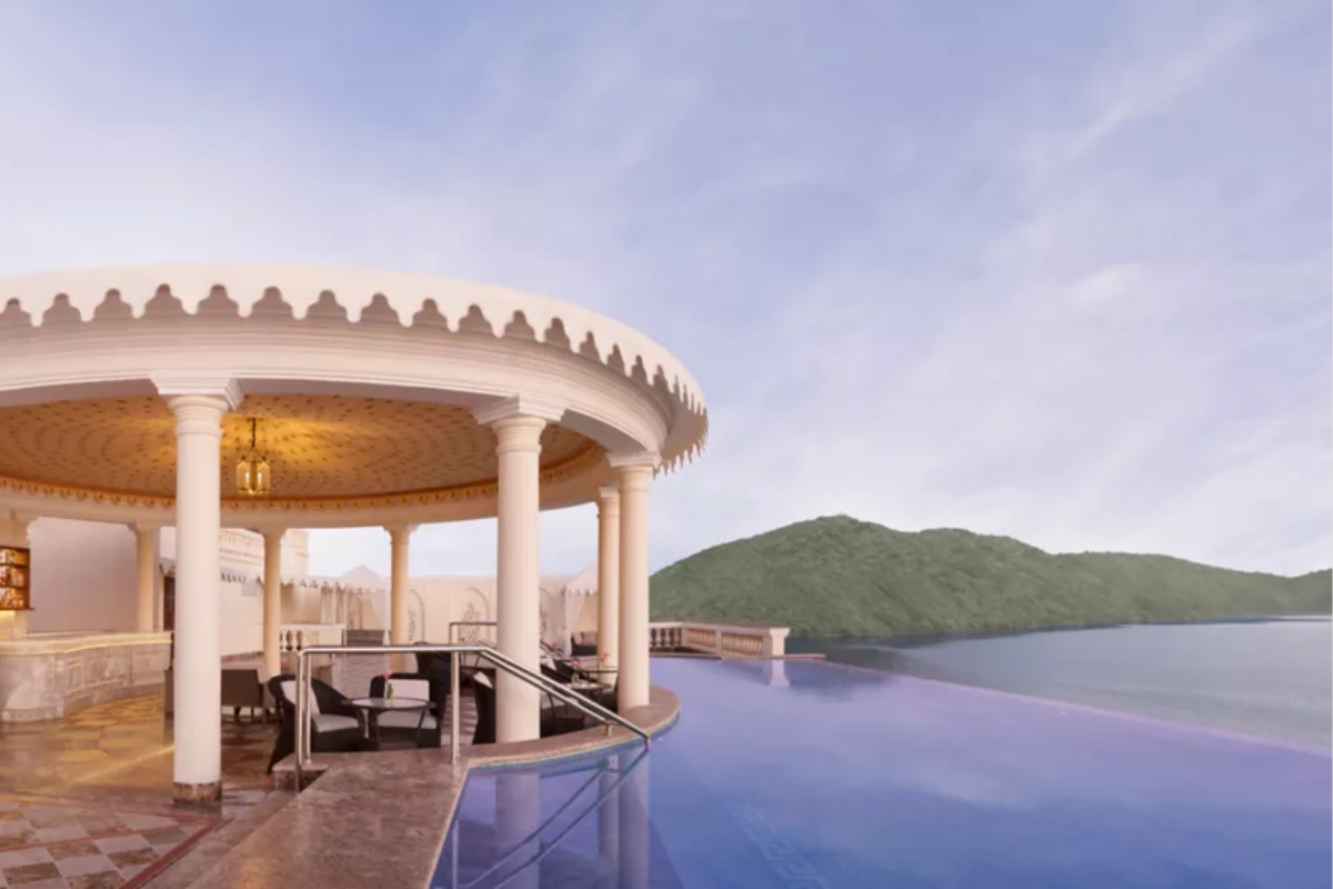 Raffles Udaipur Rooftop Restaurant
