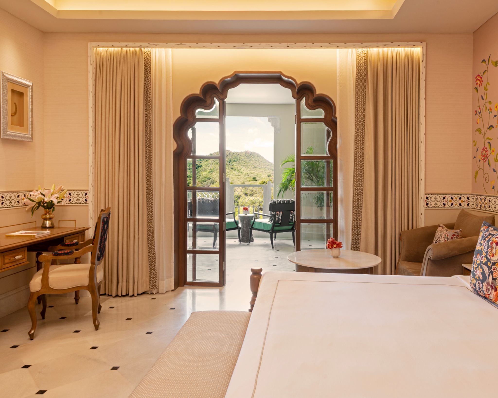 Taj Lalit Bagh grand luxury room with sit-out Udaipur