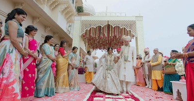 Real Wedding Story: Mrin & Dustin’s NRI Wedding at Aurika Udaipur
