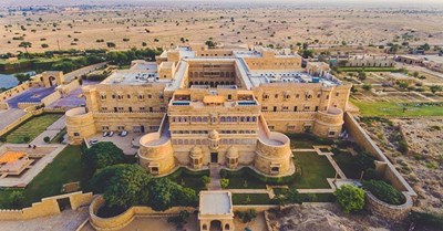 Celebrating Love in Golden Sands: Destination Weddings at Suryagarh Jaisalmer.