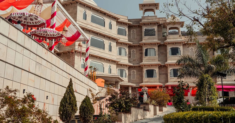 Royal Wedding at Traavista Aravali Mahal Udaipur 