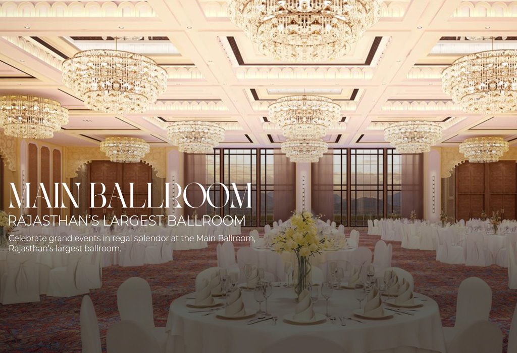 Destination Weddings at Fairmont Udaipur Destination Weddings at Fairmont Udaipur